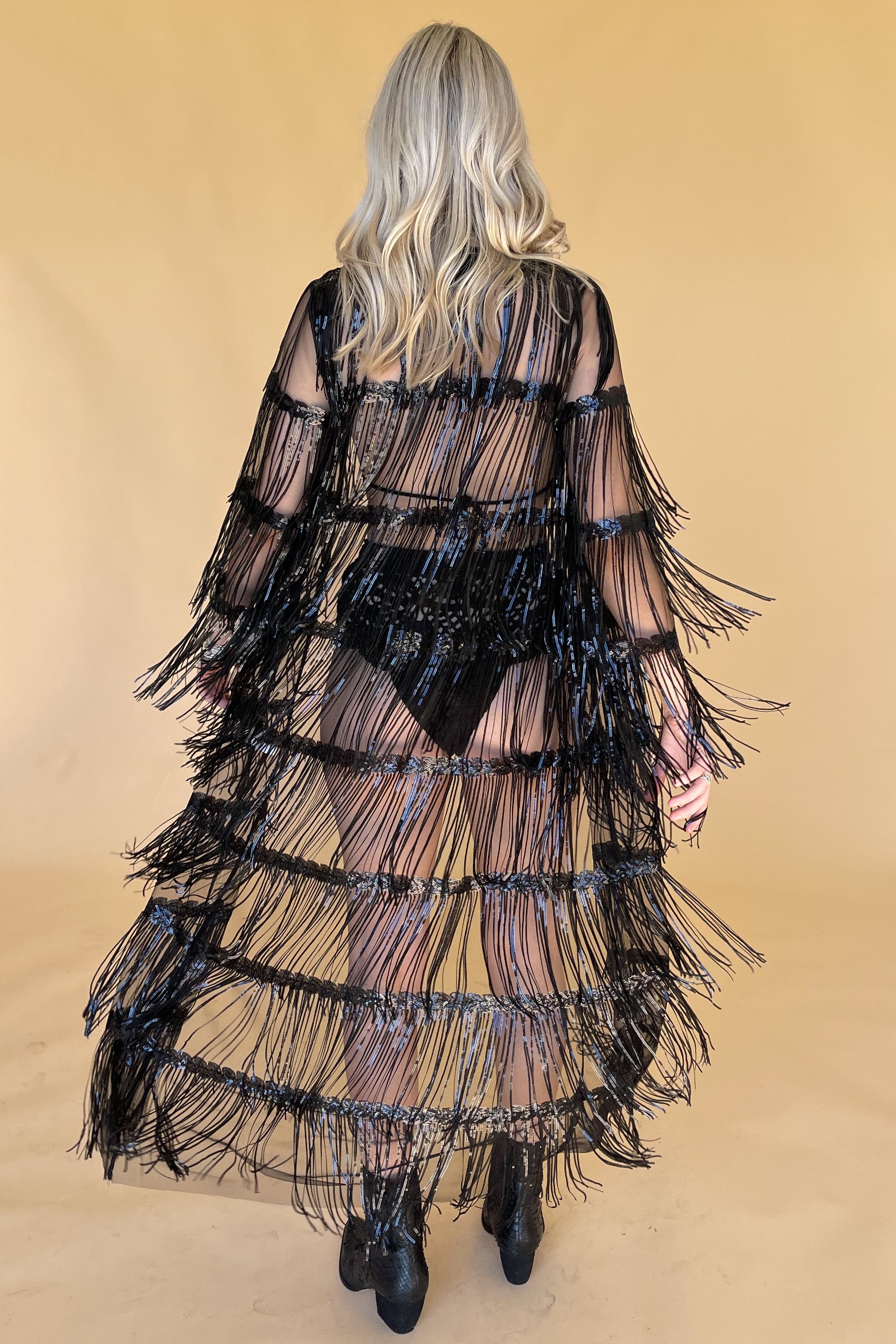 Enchanted Summer Jacket-Black