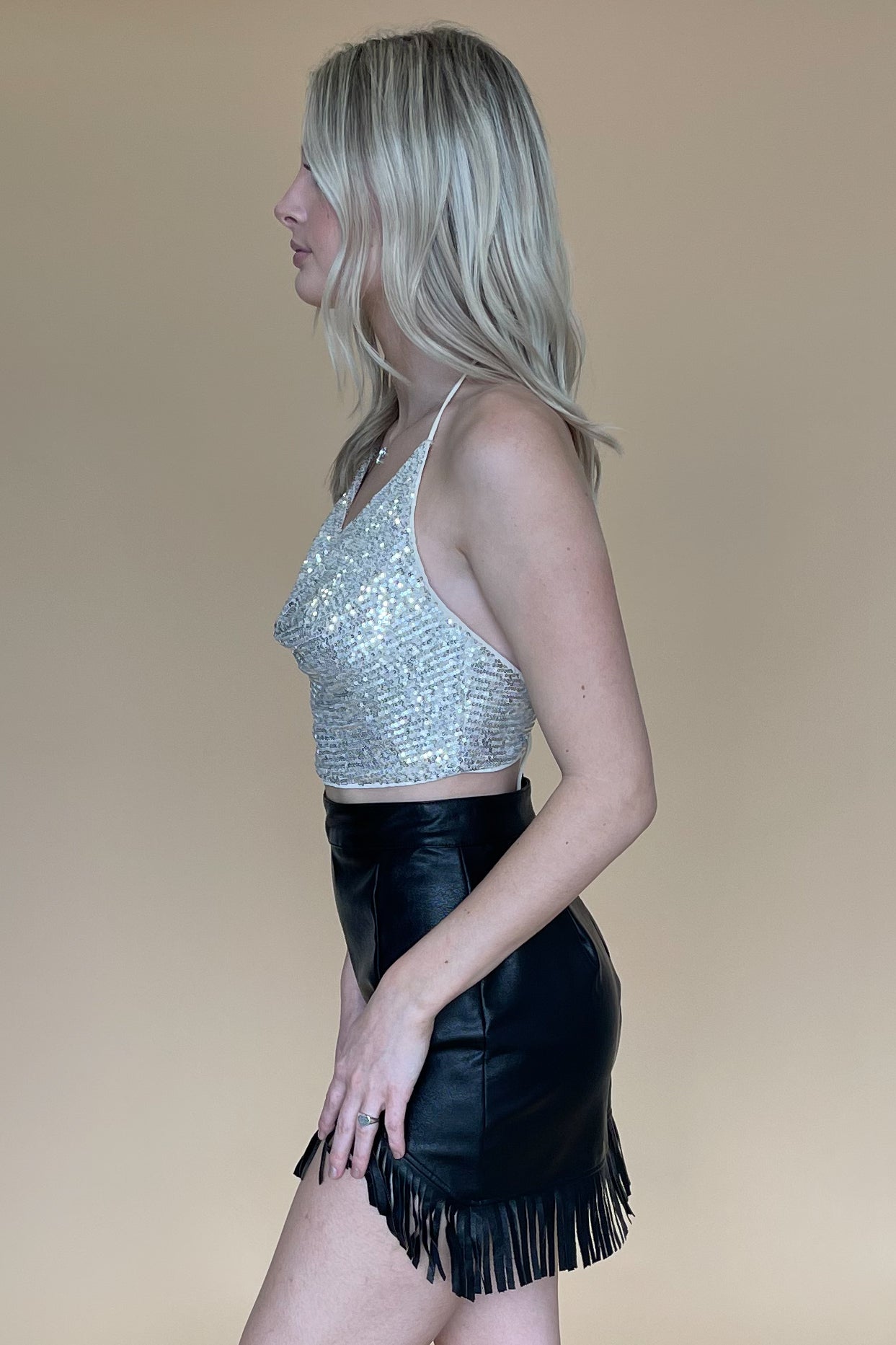 Believe In Magic Top-Silver