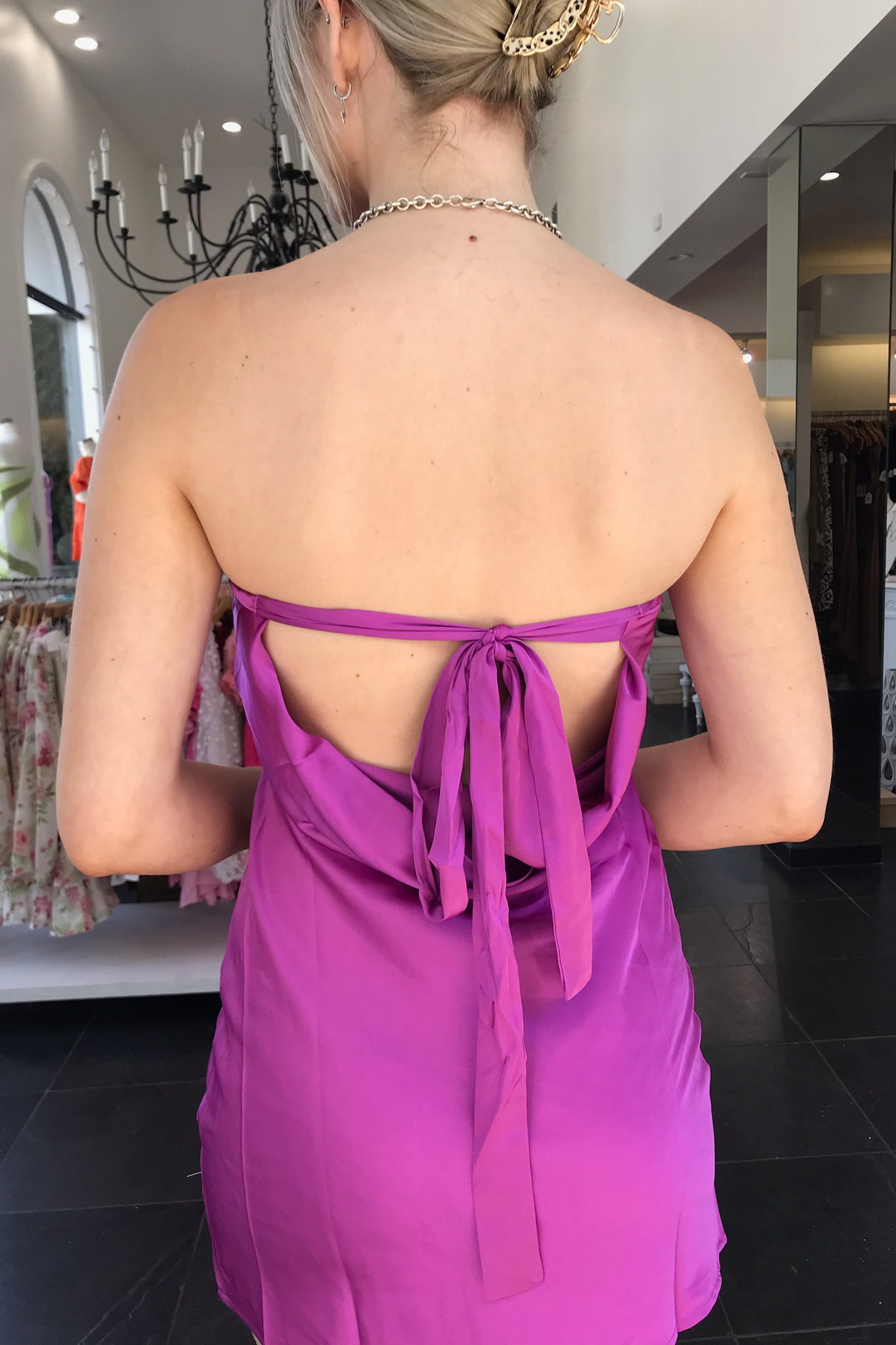 Chrishell Dress-Orchid