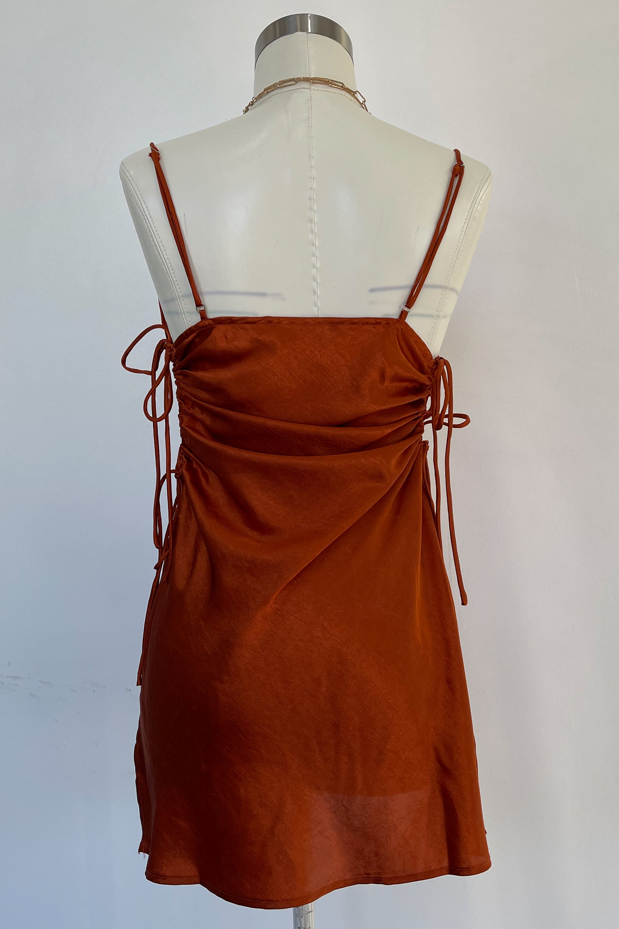 Kaia Dress-Copper