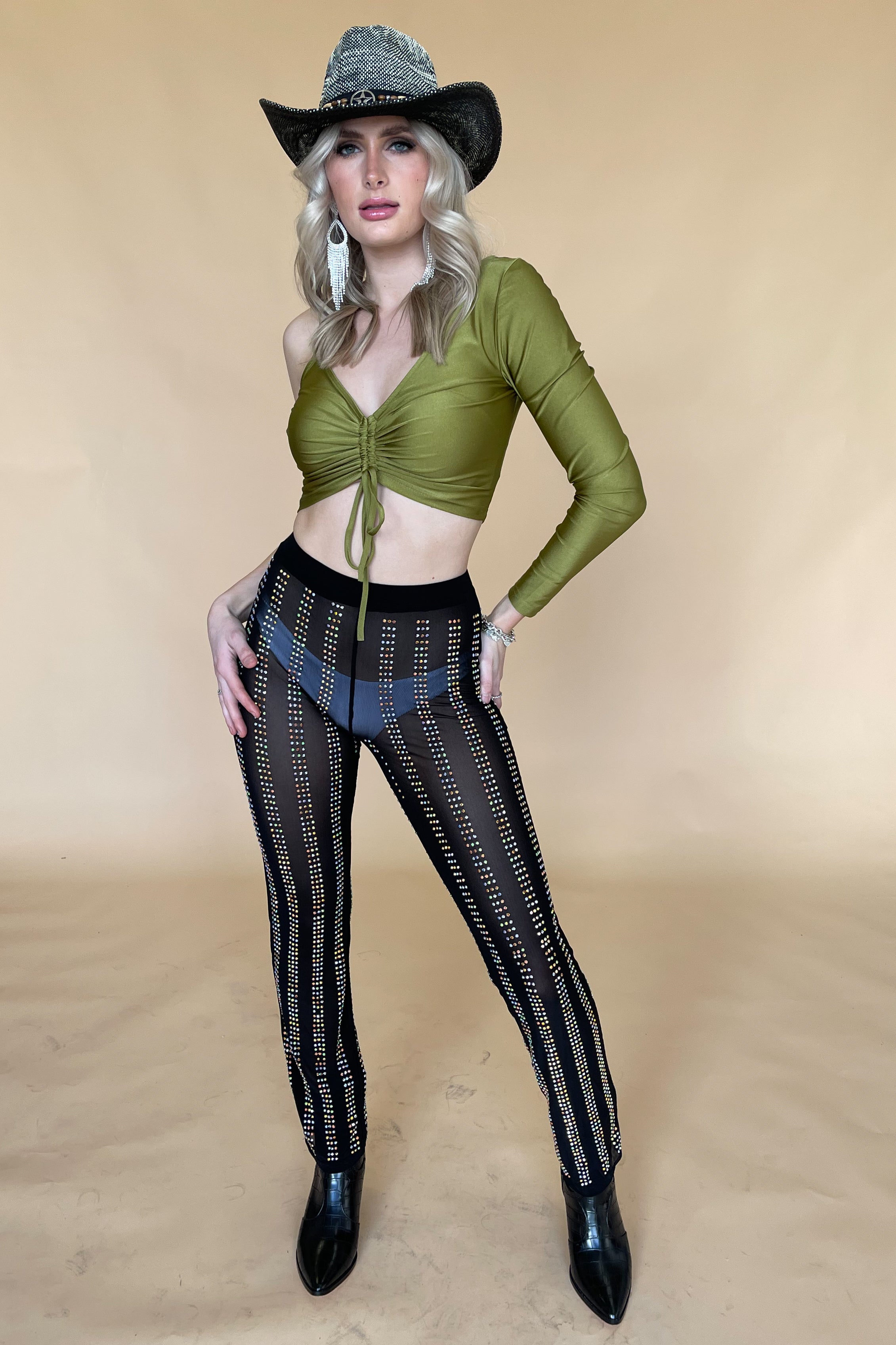 Green Eyed Girl Top-Watergrass