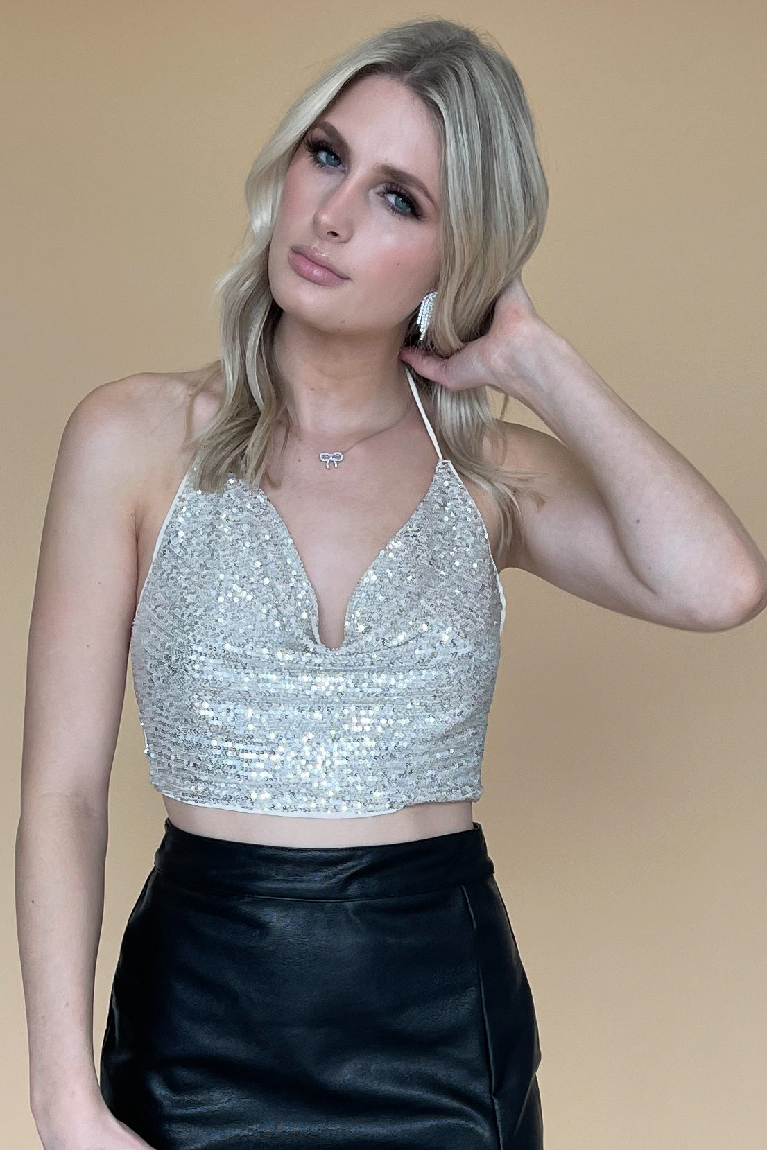 Believe In Magic Top-Silver