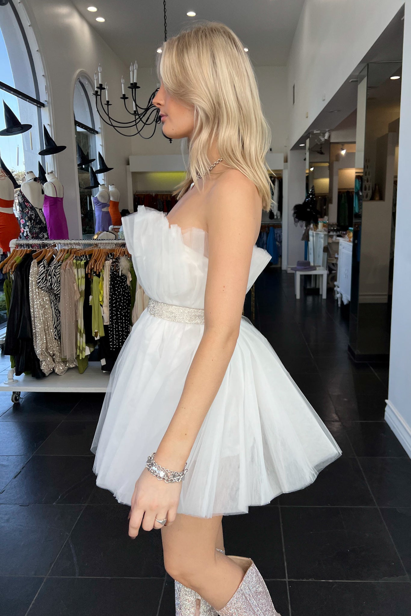 Bachelorette Dress-White