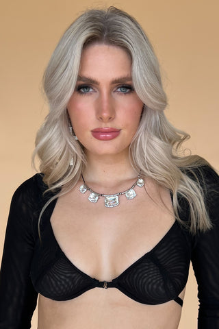 Native Song Necklace-Coral