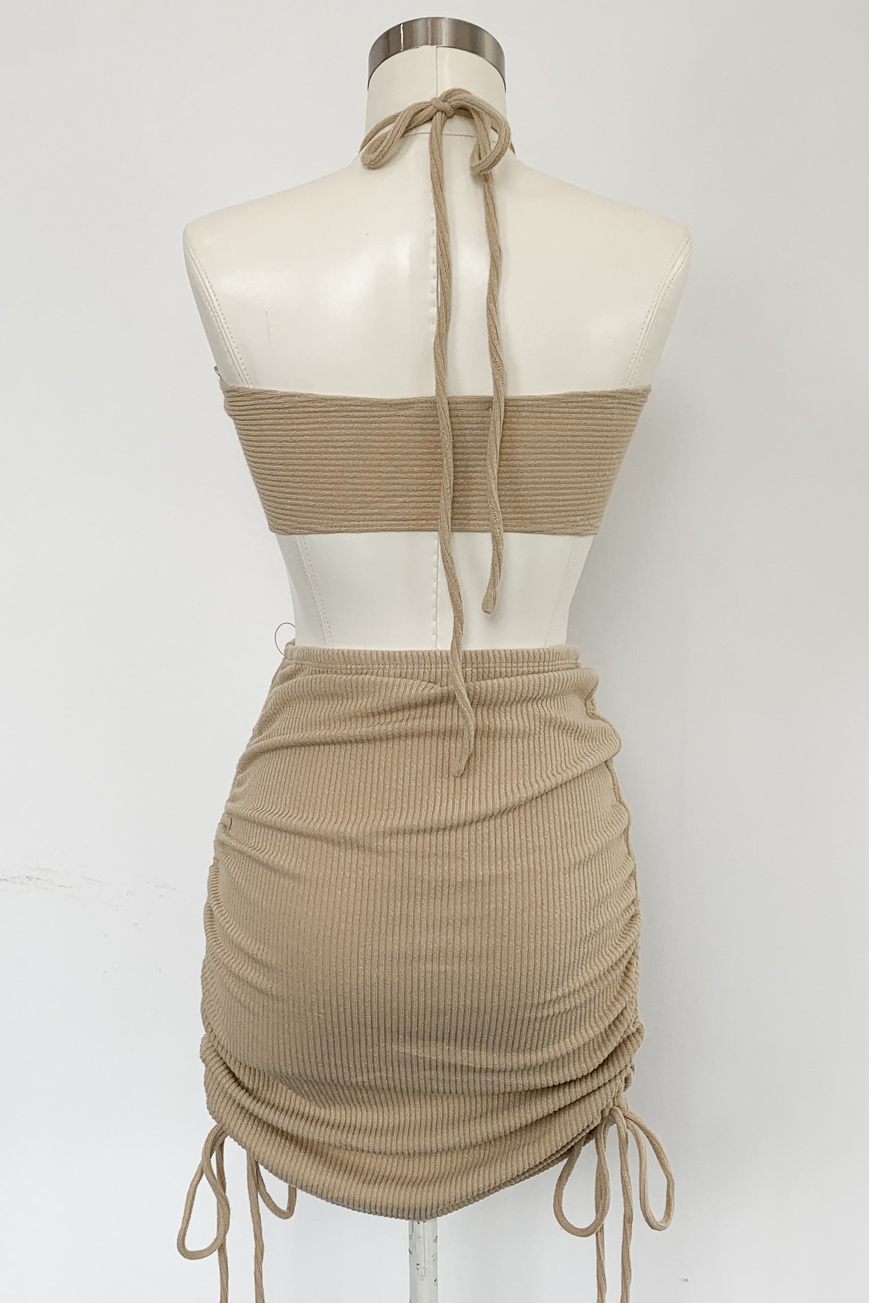 Acapulco Dress Set-Taupe