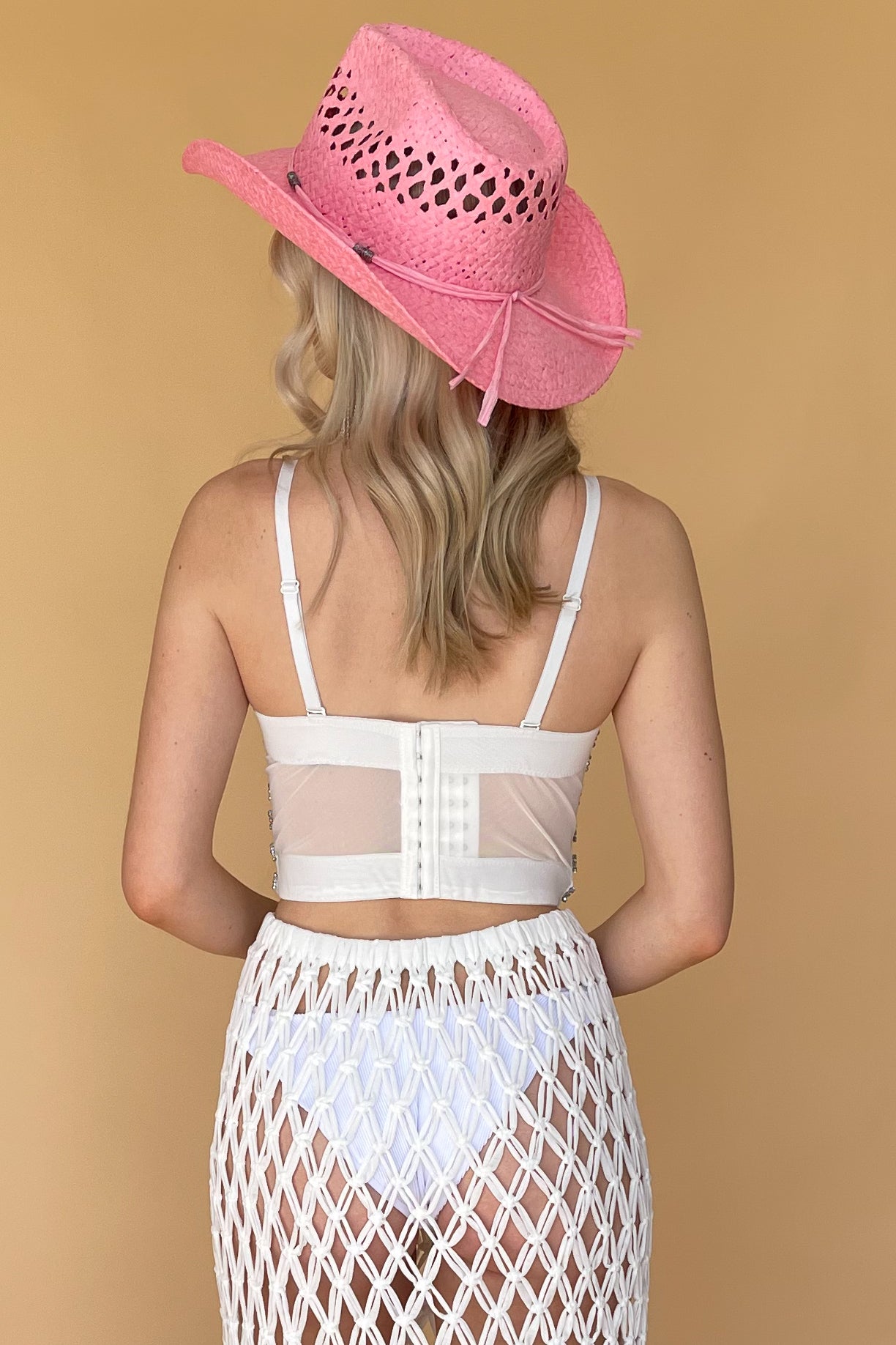 LA Cowgirl Top-White
