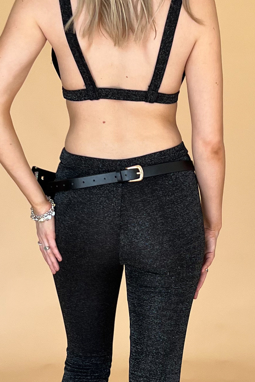 Burning Bright Fanny Pack-Iridescent Crystal