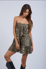 Wild Ways Dress-Leopard