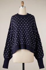 Dottie Sweater-Navy
