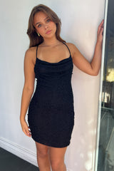 Marjorie Dress-Black