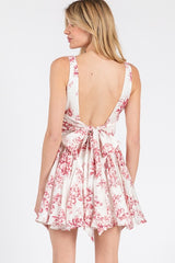 Living Room Dancin Dress-Red Rose