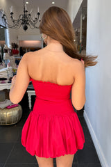 Sassy Dress-Red