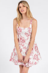 Living Room Dancin Dress-Red Rose