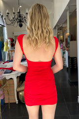 Summer in The City Dress-Red