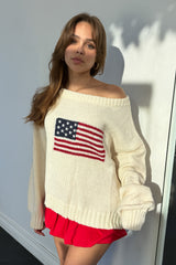 American Beauty Sweater-Cream