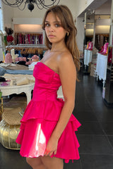 Princesa Dress-Fuchsia