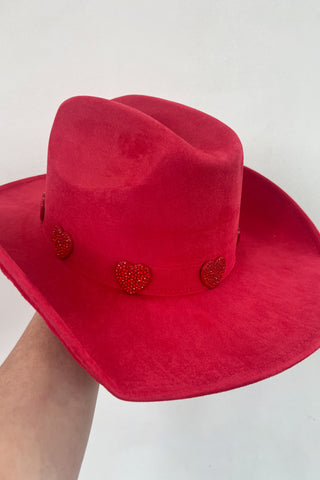 Malibu Beach Cowboy Hat-Hot Pink