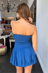 Sassy Dress-Azure