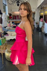 Princesa Dress-Fuchsia