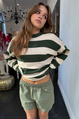 Montana Sweater-Forest/Ivory