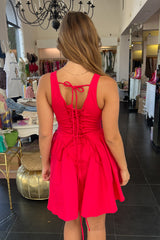 Date Night Dancin Dress-Red