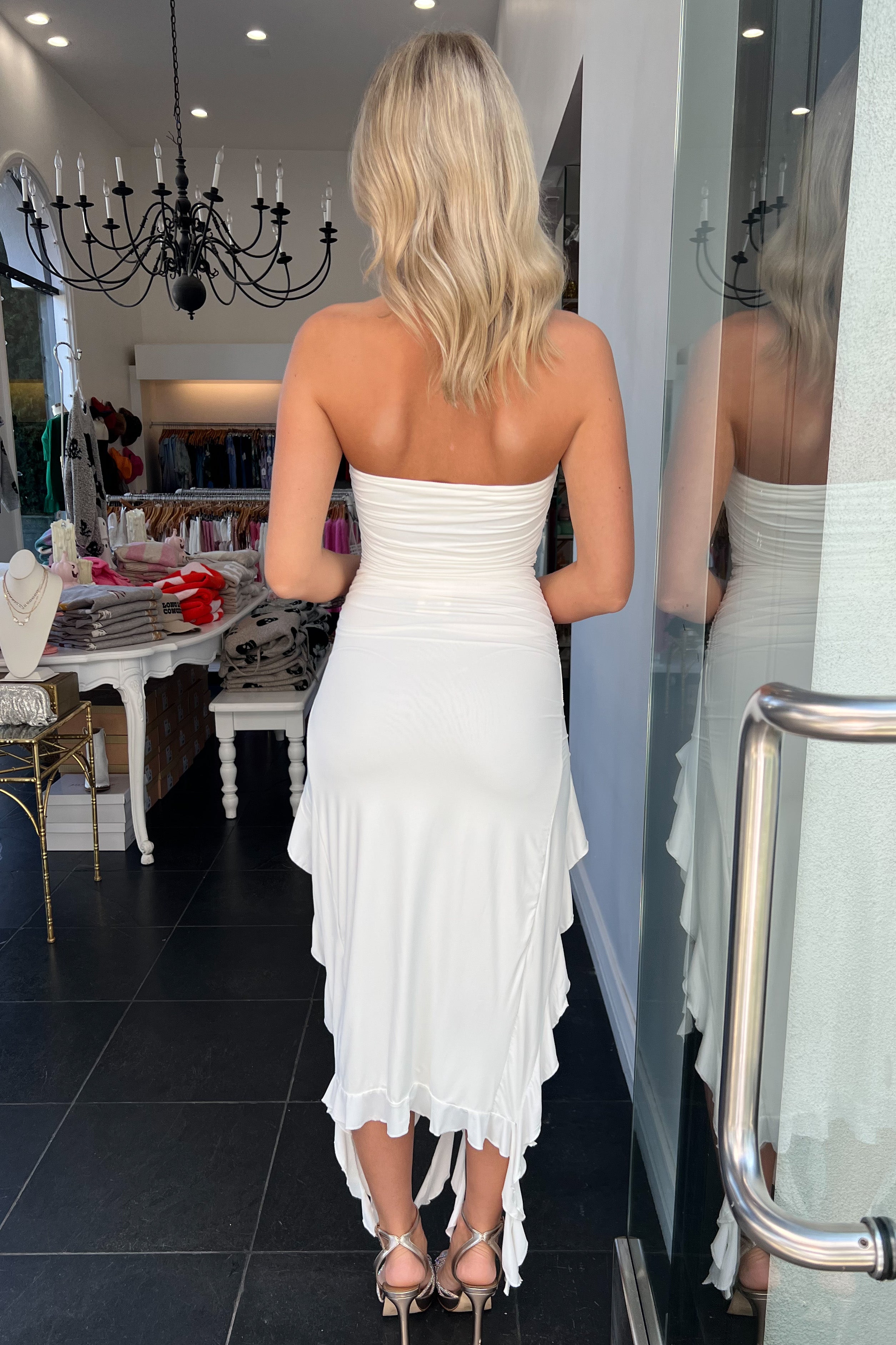 Cape Town Maxi Dress-White