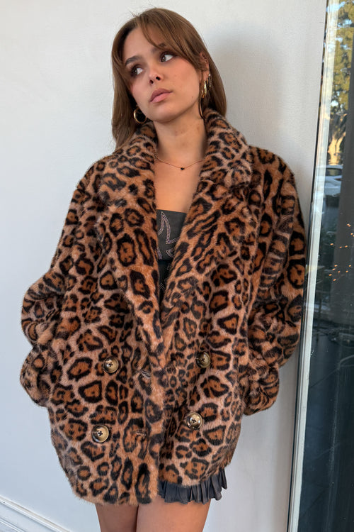 Chateaux Jacket-Leopard