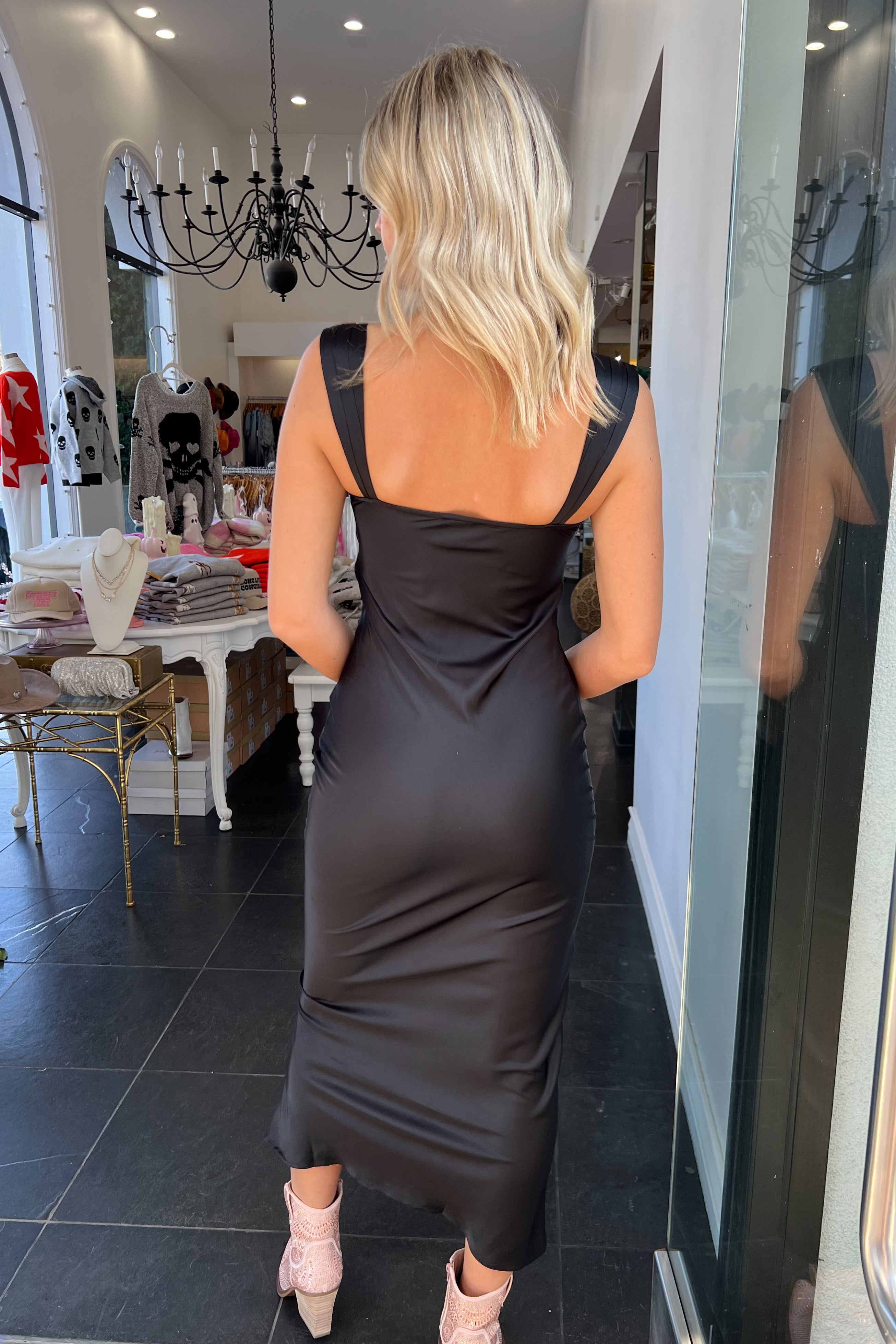 Sofia Dress-Black