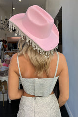 Star Cowboy Hat-Pink