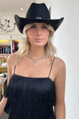 Heartland Cowgirl Hat-Black