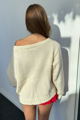 American Beauty Sweater-Cream