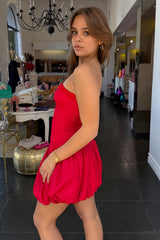 Sassy Dress-Red