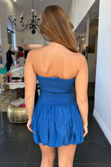 Sassy Dress-Azure