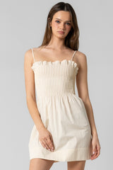 Ashley Dress-Ecru