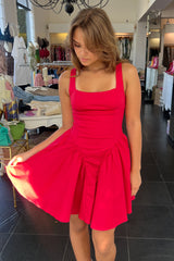 Date Night Dancin Dress-Red