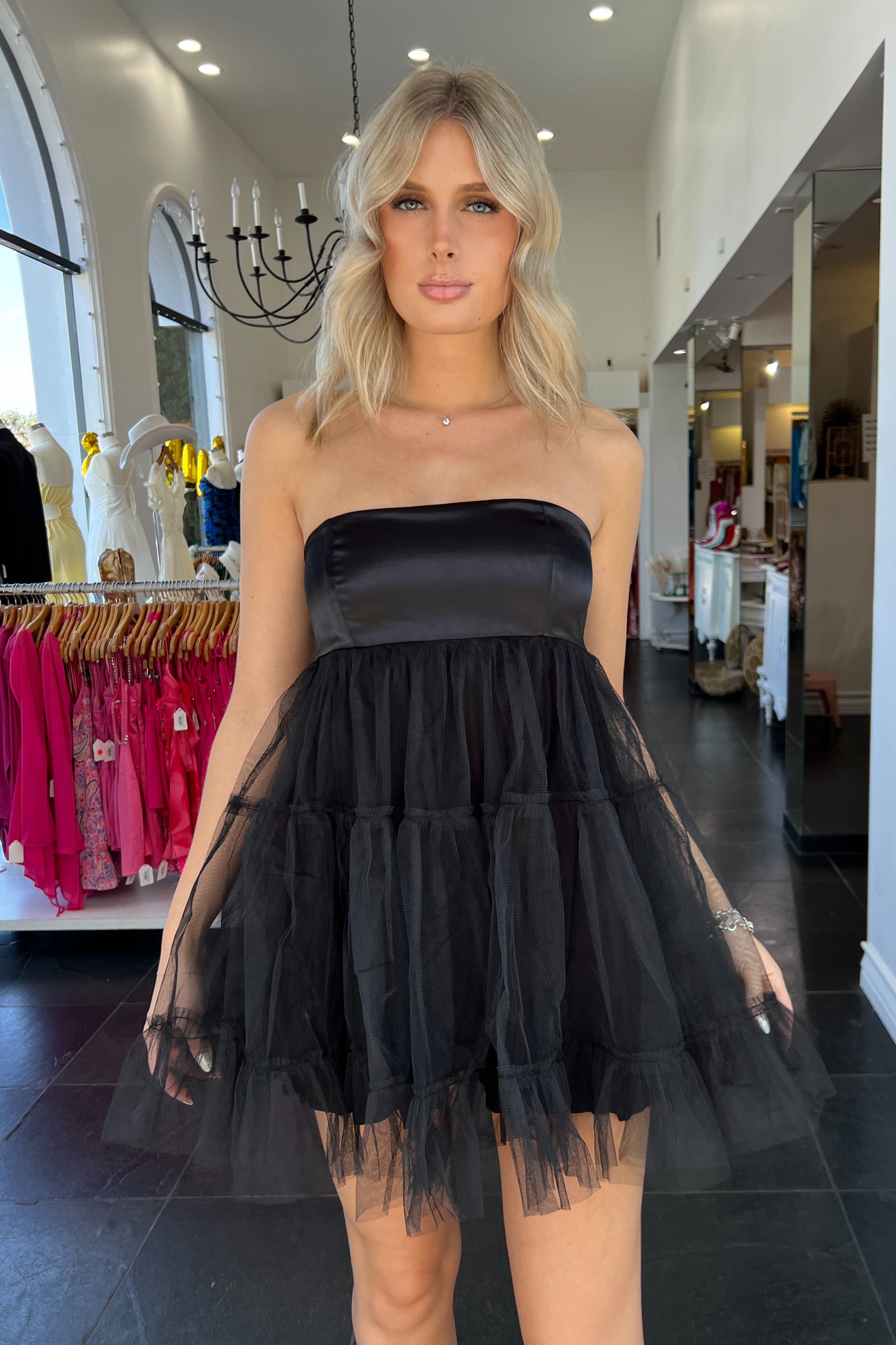 Ballerini Dress-Black