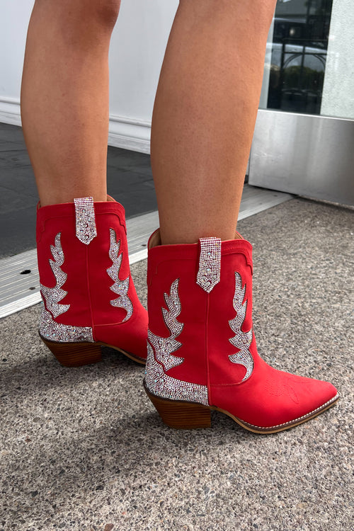 Ft Worth Boots-Red