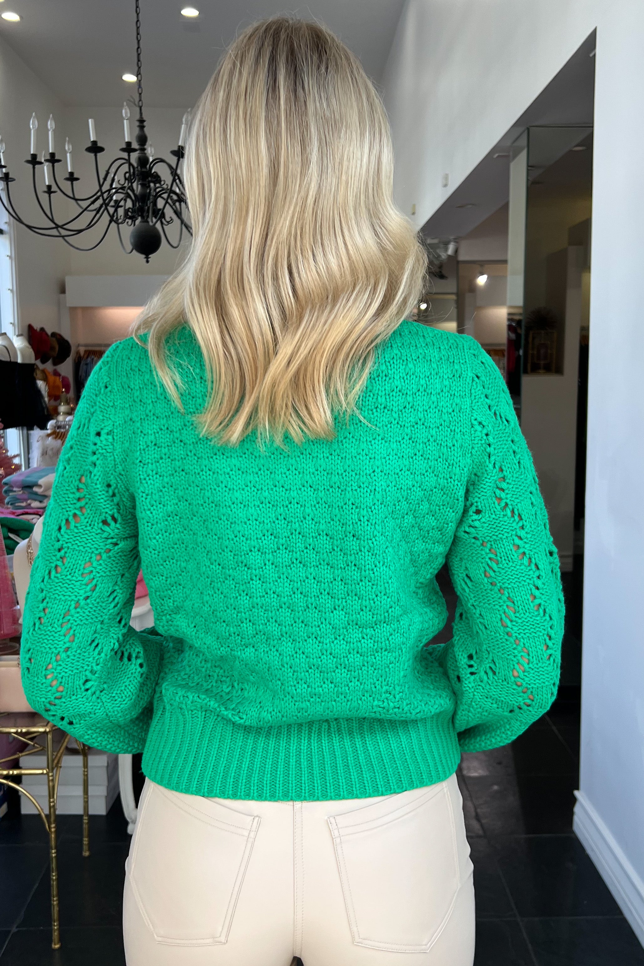 Kelly Sweater-Clover