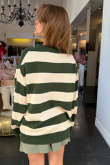 Montana Sweater-Forest/Ivory