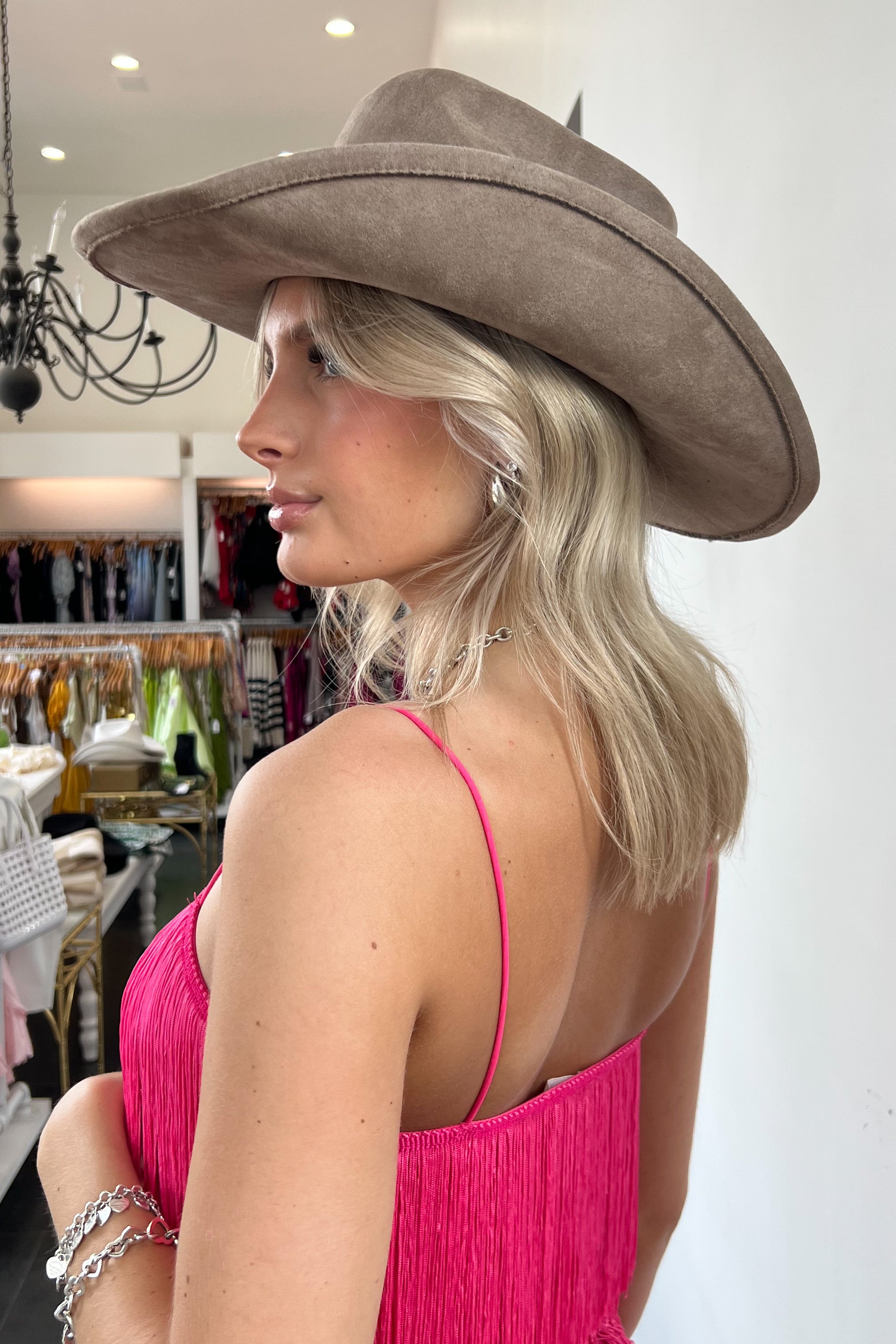 Heartland Cowgirl Hat-Taupe