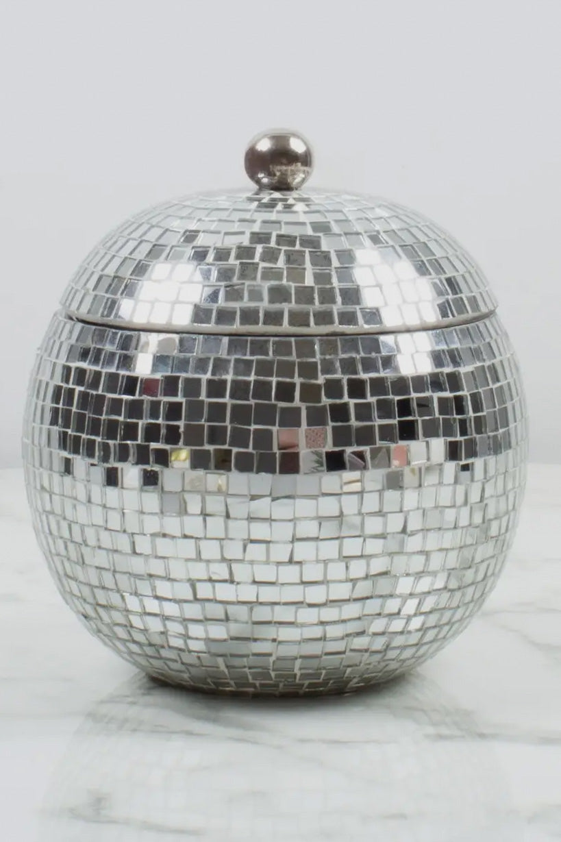 Disco Ball Ice Bucket-Silver