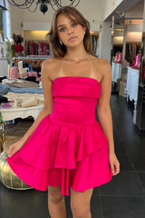 Princesa Dress-Fuchsia