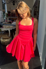 Date Night Dancin Dress-Red