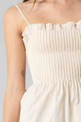 Ashley Dress-Ecru