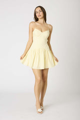 Lemonade In Nantucket Dress-Yellow