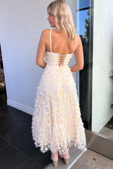 Papillon Dress-Cream