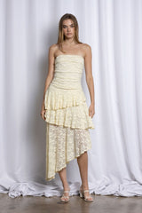 Amelie Maxi Dress-Butter