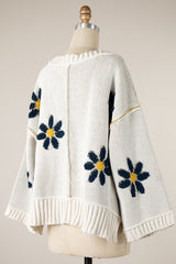 Daisy Sweater-Ivory