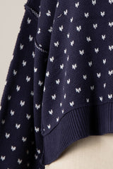 Dottie Sweater-Navy