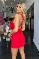 La Rosa Dress-Red